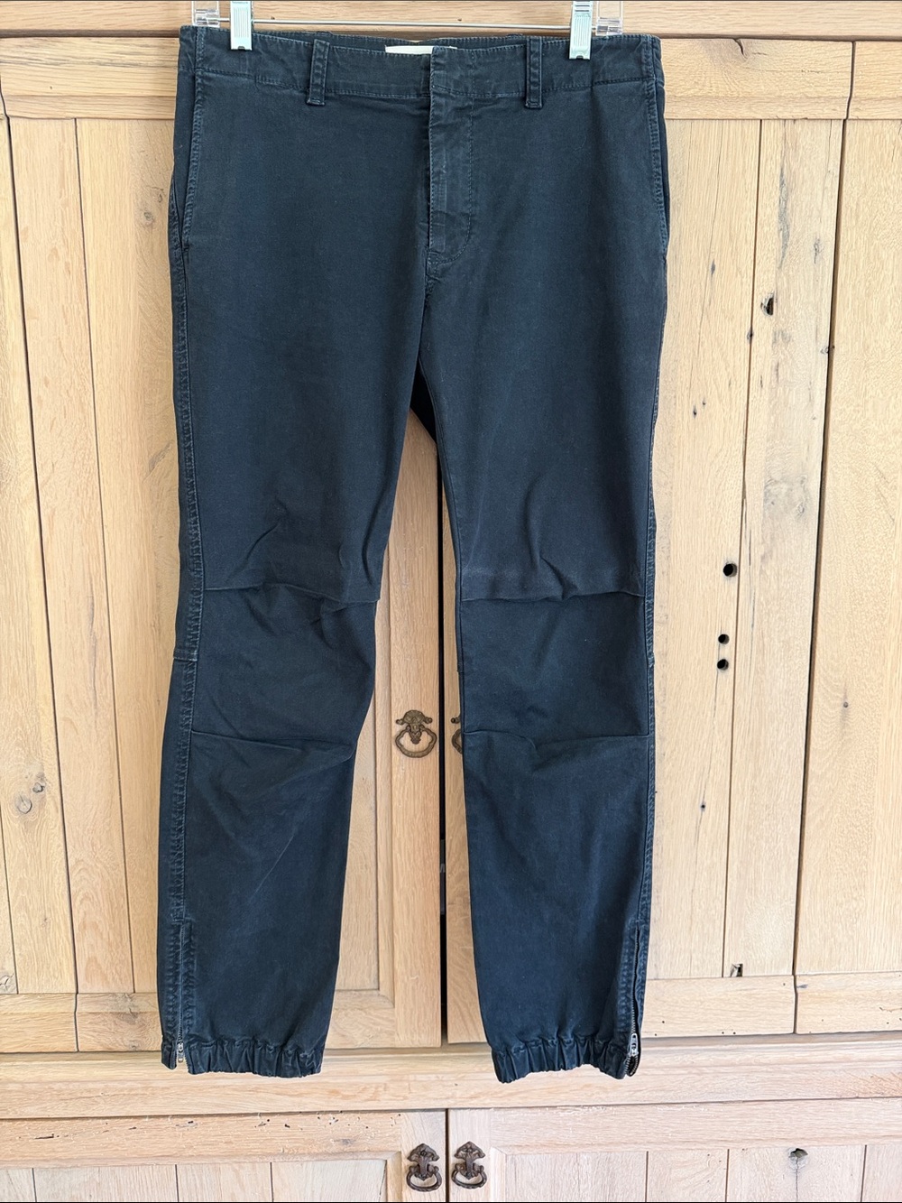 Nili Lotan Women’s Navy Utility Cotton Pant